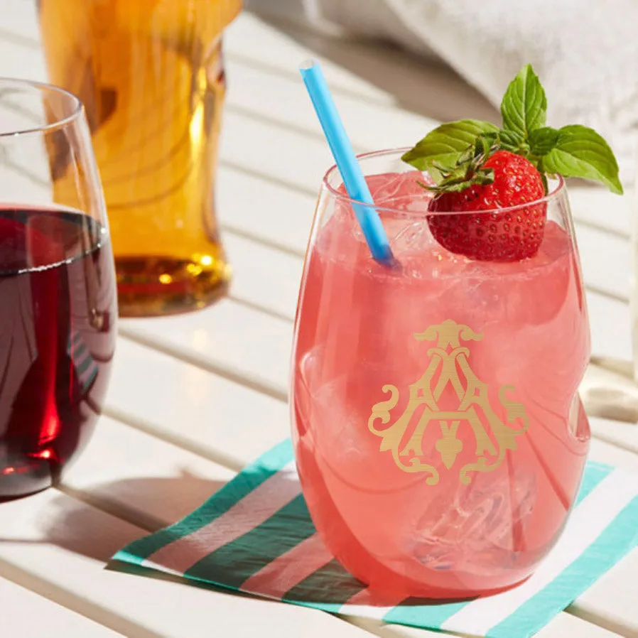 1-Letter govino® Stemless Shatterproof Wine