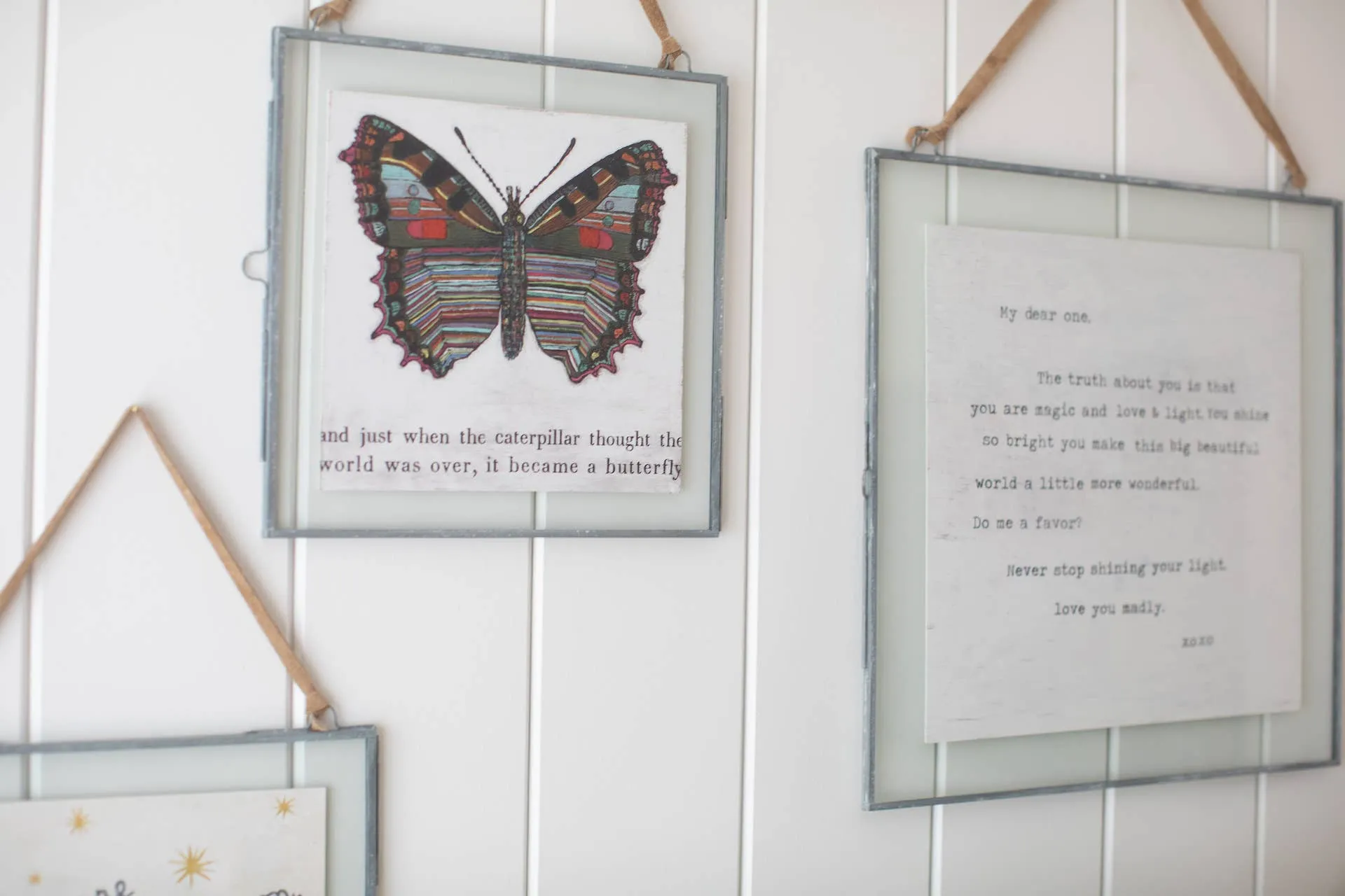 12"x12" Never Stop Shining (My Dear One) Art Poster