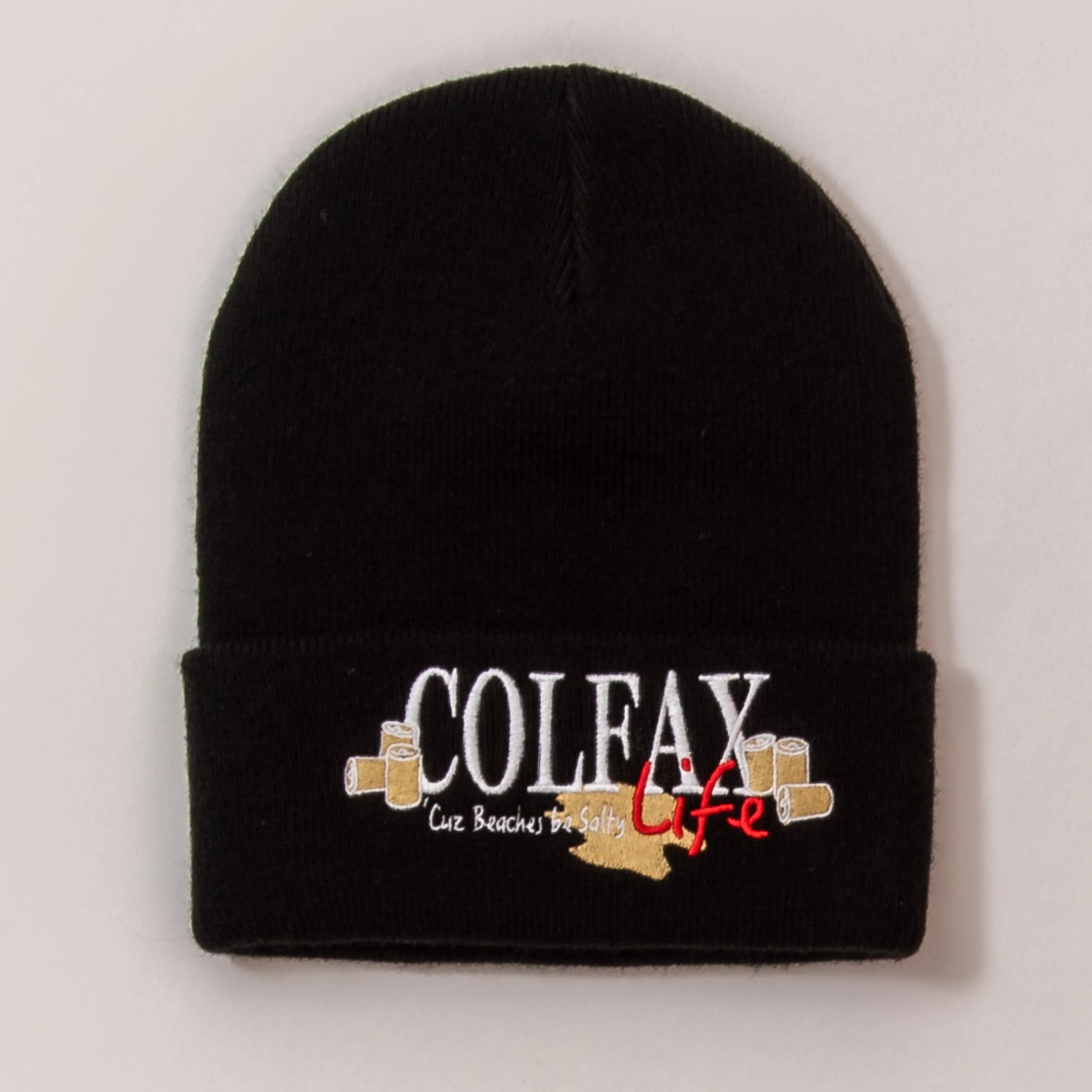 303 Boards - Colfax Life Beanie (Black/Grey) *SALE