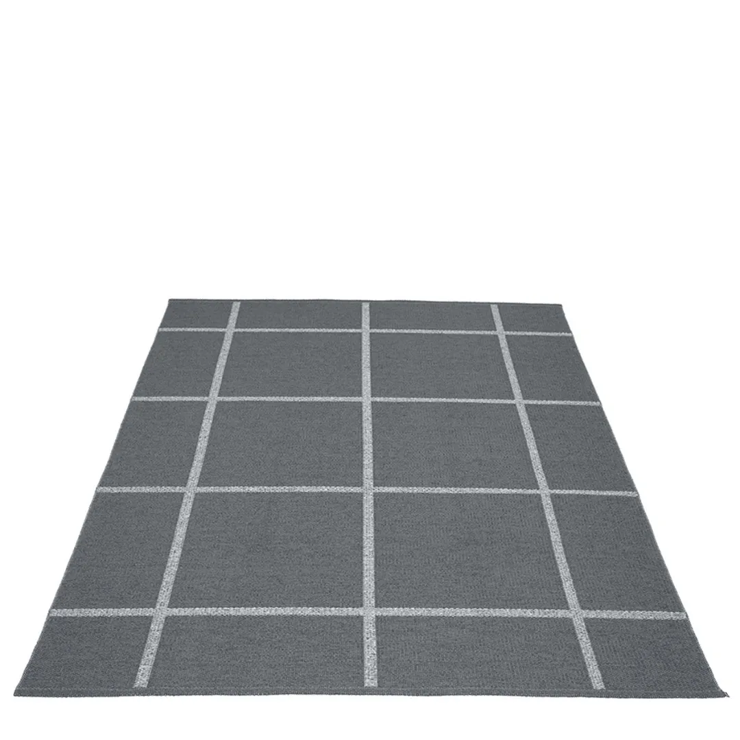 Ada Rug - Granit/Grey Metallic