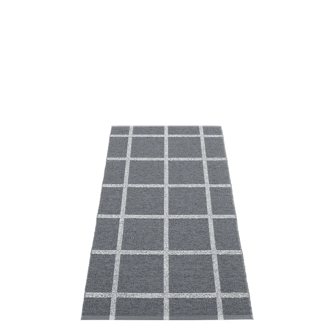 Ada Rug - Granit/Grey Metallic