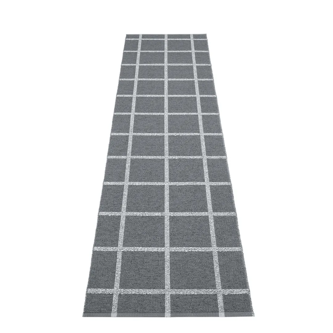 Ada Rug - Granit/Grey Metallic