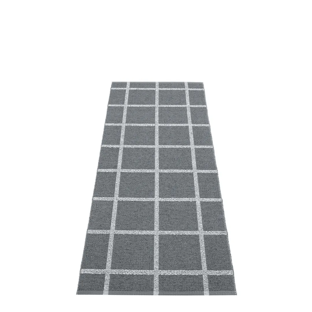 Ada Rug - Granit/Grey Metallic