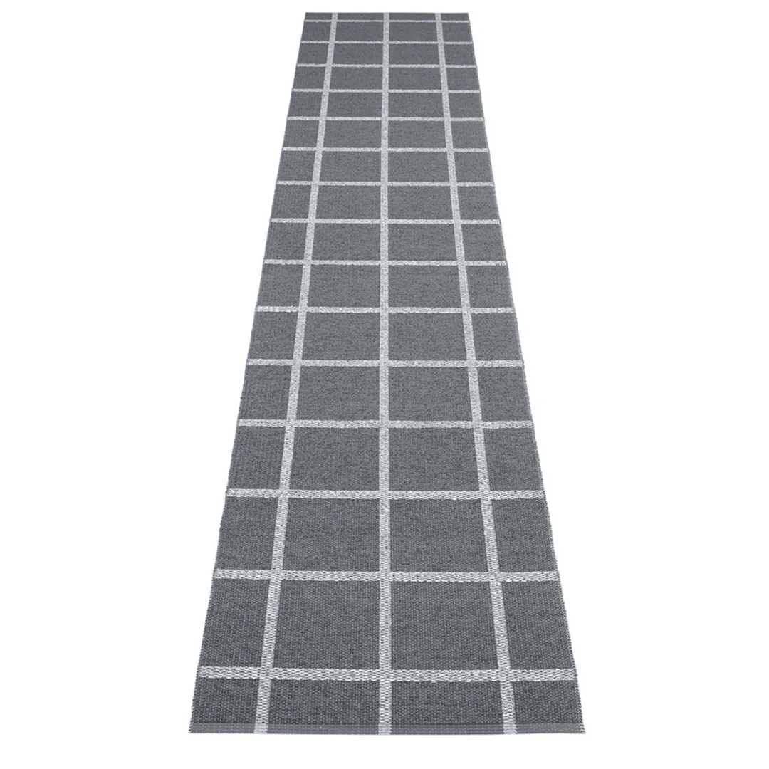 Ada Rug - Granit/Grey Metallic