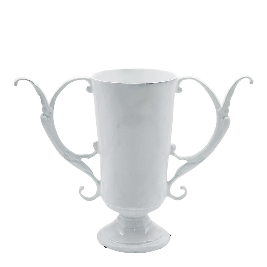 Astier de Villatte Casper Large Vase with Handles