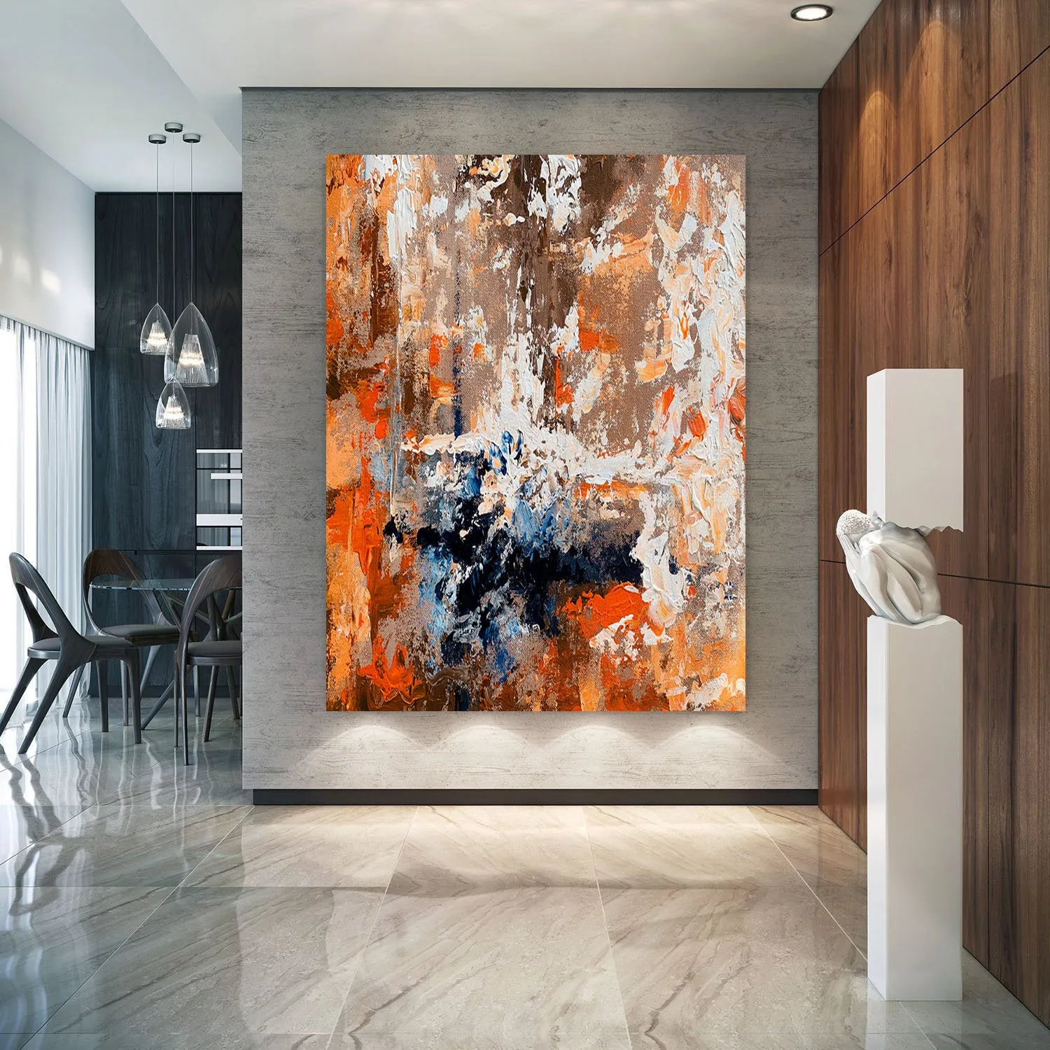 Beautiful Canvas Wall Art Modern Wall Decor Knife Abstract Art Bp031