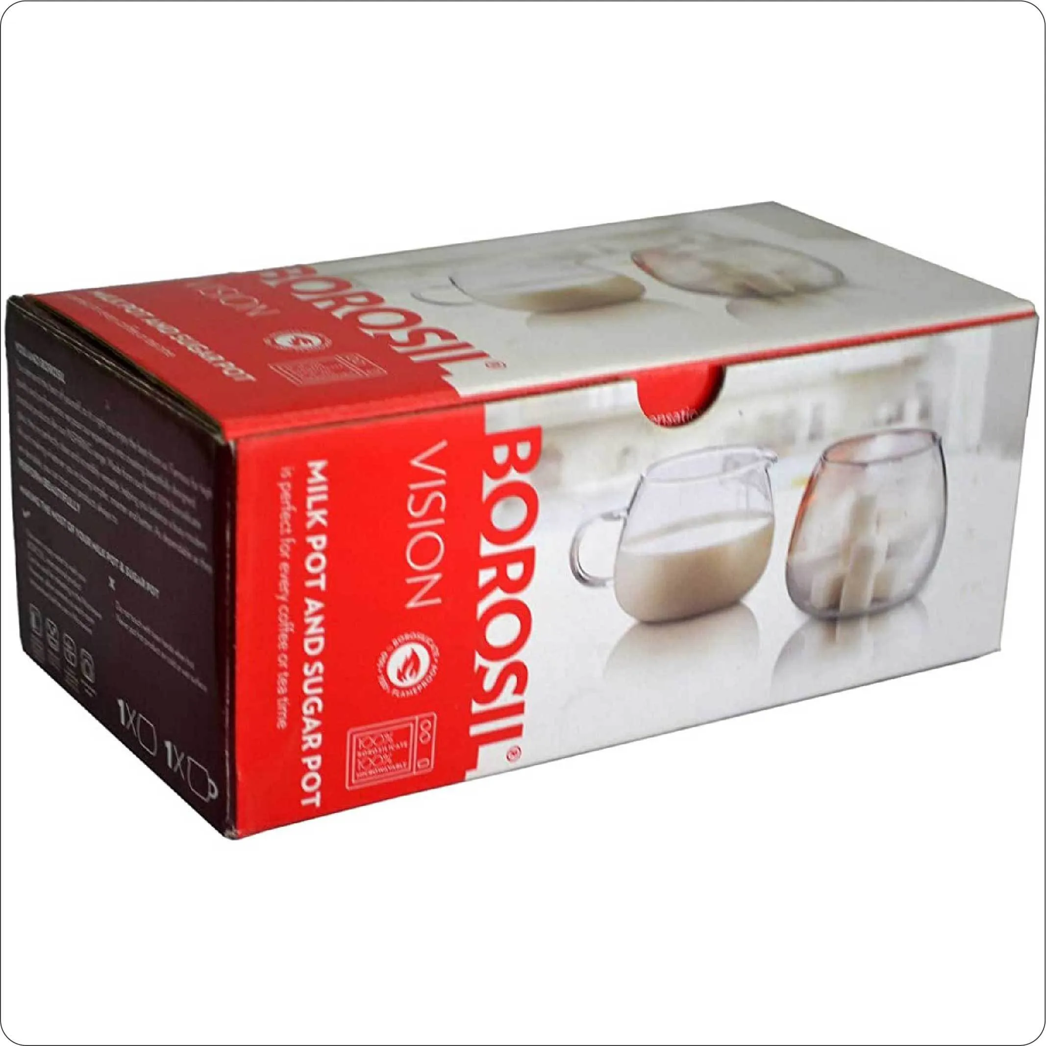 Borosilicate Glass - Milk & Sugar Pot (2 x 270ml)