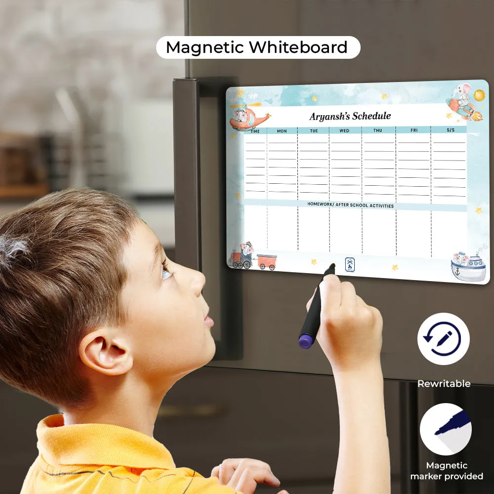Captain Ellie Kids Schedule Planner