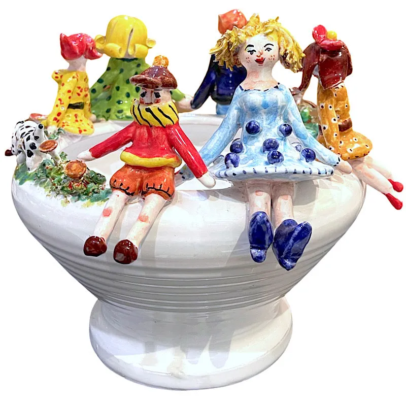Ceramiche D'arte Dolfi Customized Family Centerpiece - Medium