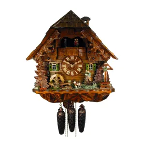 Cuckoo Clock - 8-Day Chalet with Bird Hunter - August Schwer