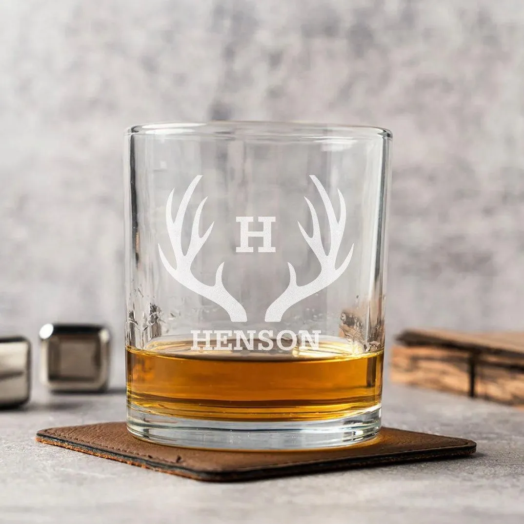 Custom Lowball Whiskey Glasses
