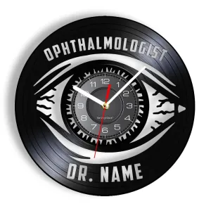 Custom Ophthalmologist Wall Clock