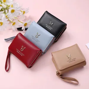 Fashion Clline Women's Small Leather Wallet
