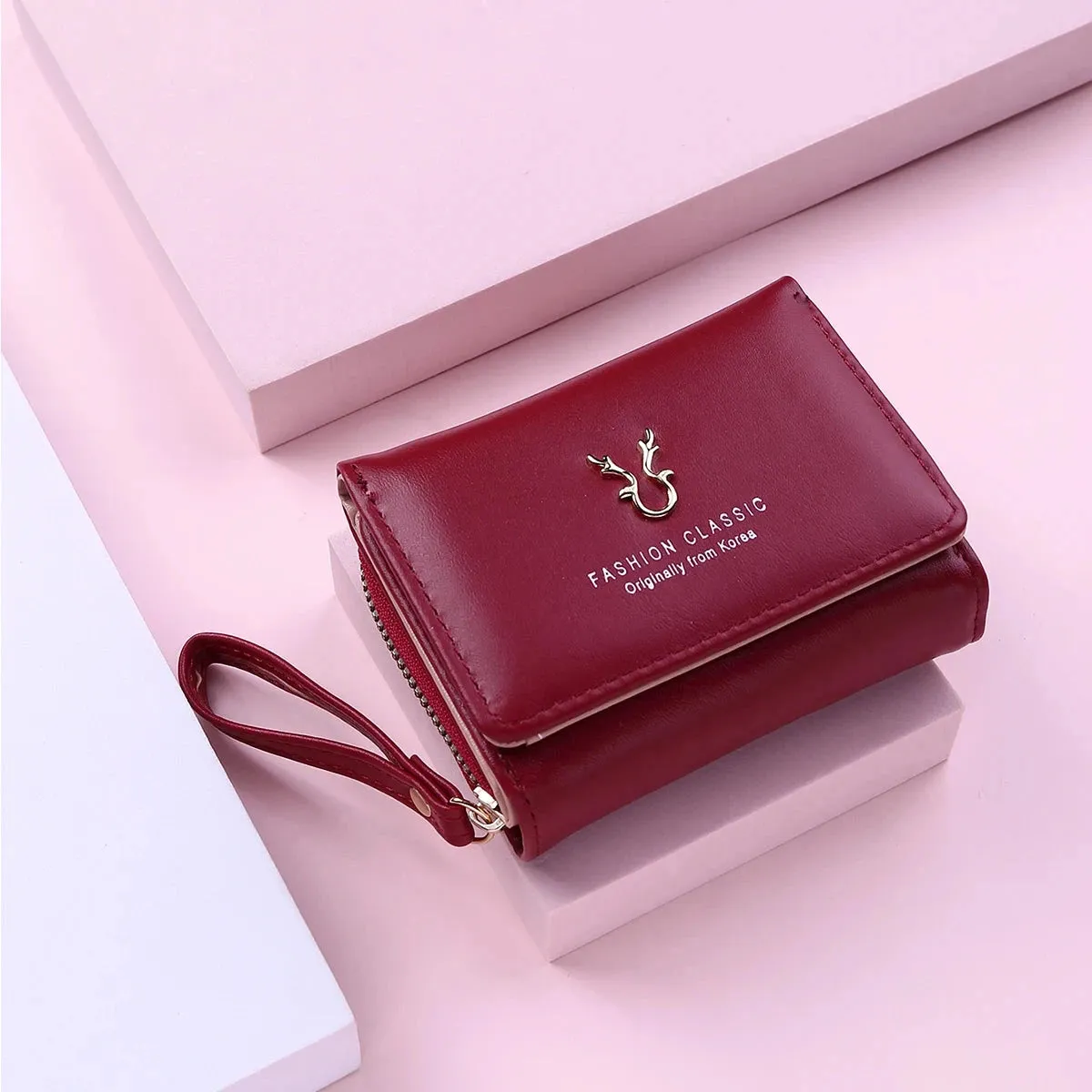 Fashion Clline Women's Small Leather Wallet