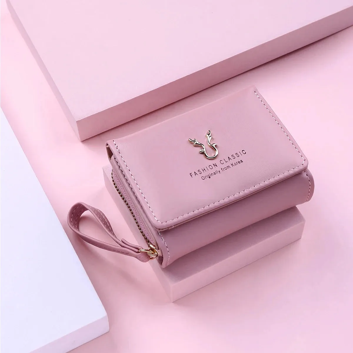 Fashion Clline Women's Small Leather Wallet