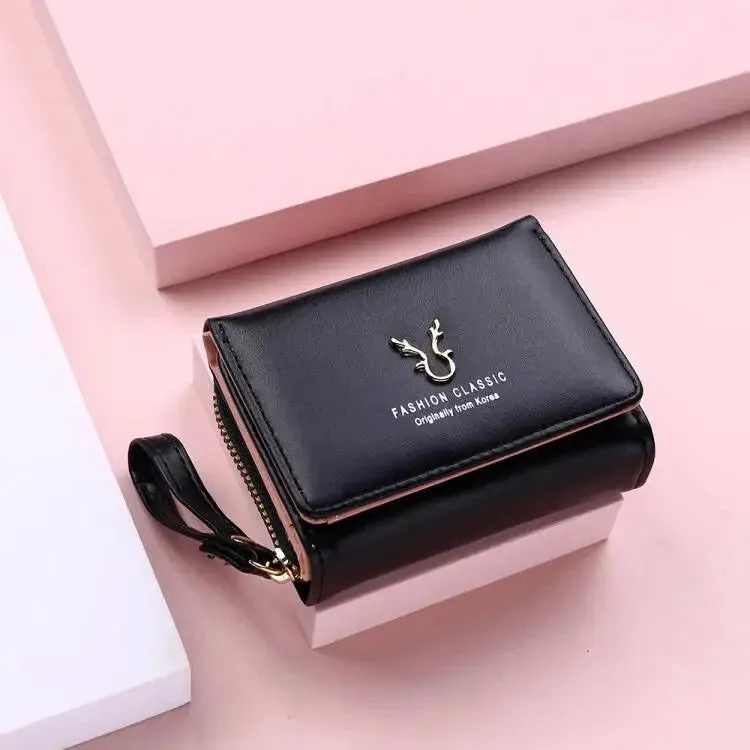 Fashion Clline Women's Small Leather Wallet
