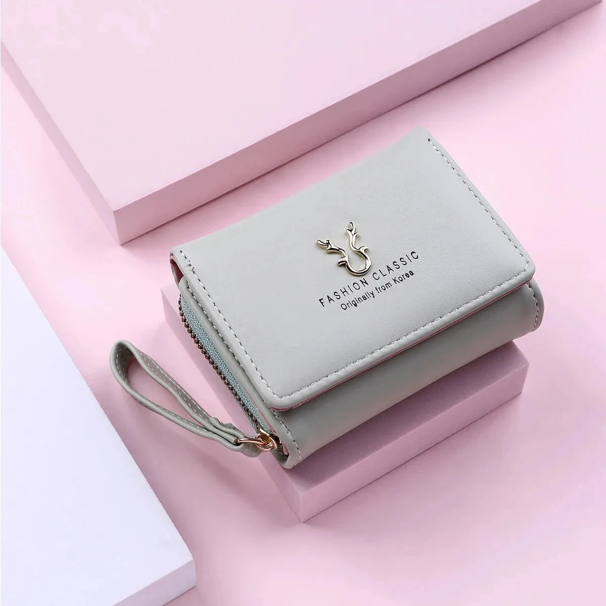 Fashion Clline Women's Small Leather Wallet