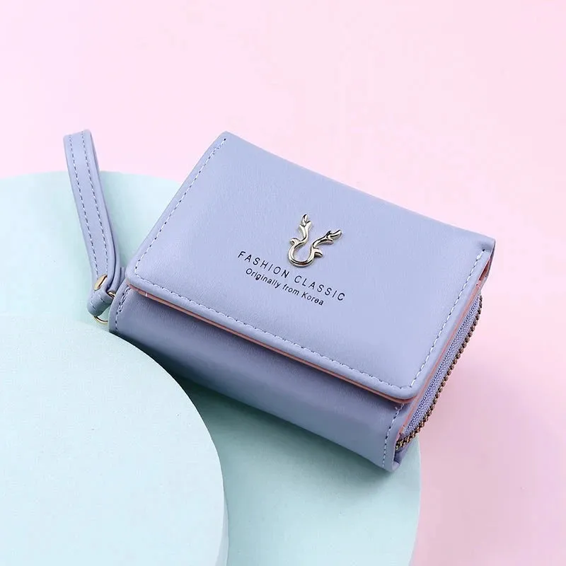 Fashion Clline Women's Small Leather Wallet