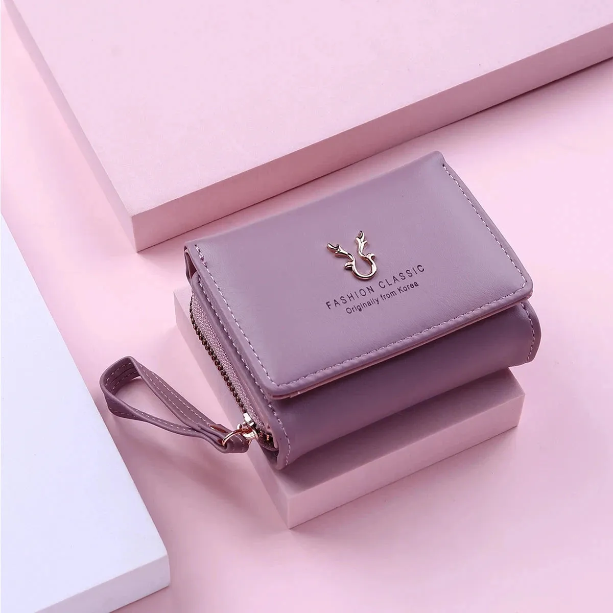 Fashion Clline Women's Small Leather Wallet