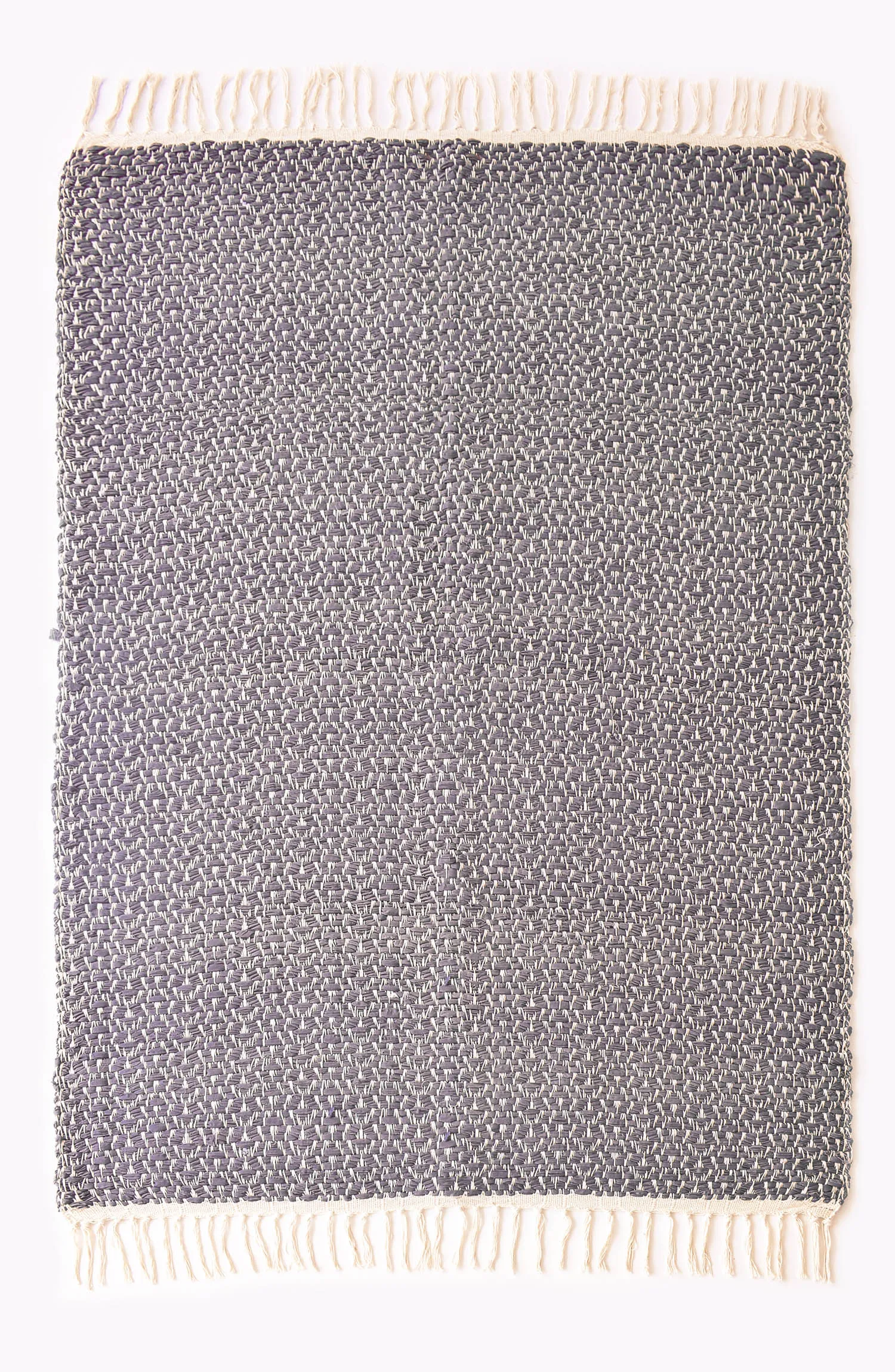 Handmade Recycled Cotton RUG 6.25 ft x 4 ft (H-RUGS-22-007)