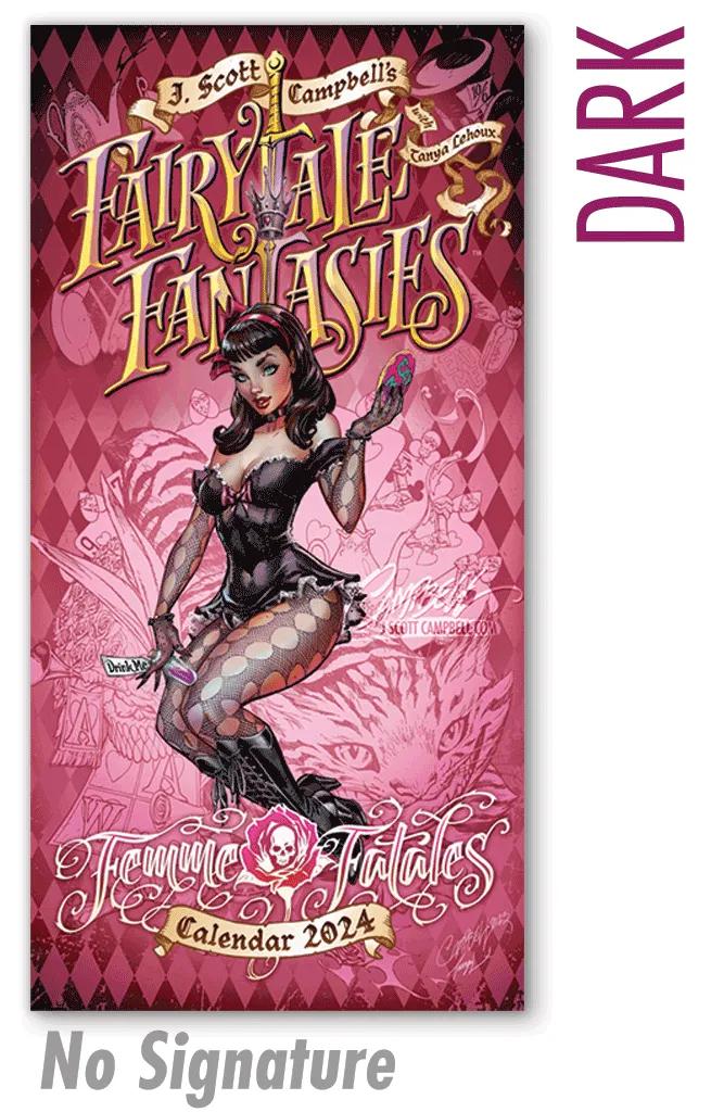 JSC's FairyTale Fantasies Calendars 2024 [B] - DARK