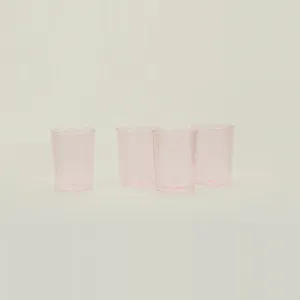 Large Essential Glassware Set of 4 (Blush)