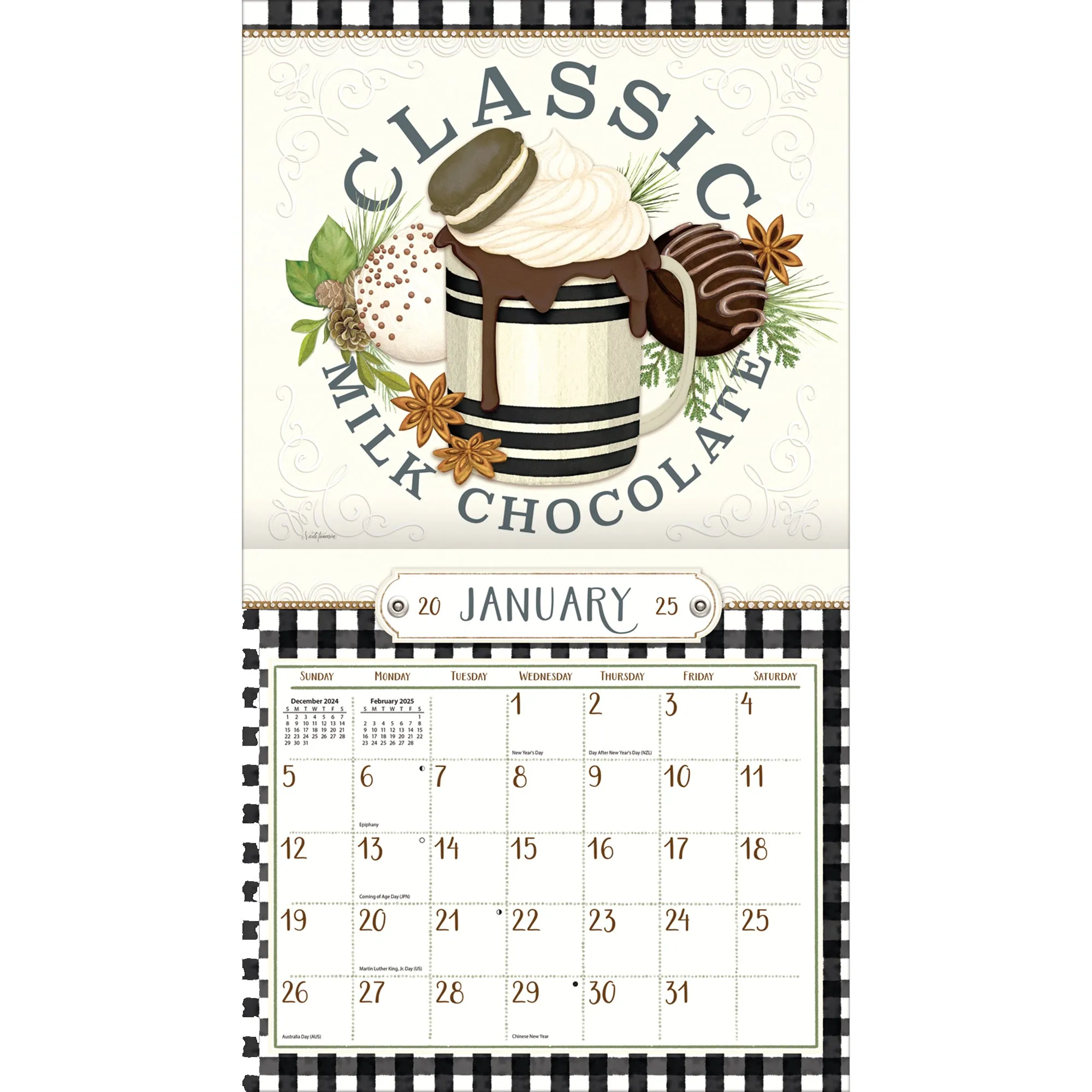 Love To Cook 2025 | Wall Calendar