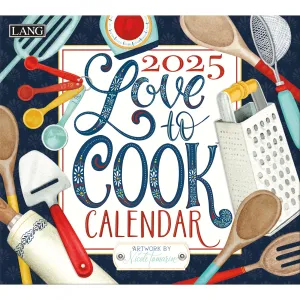 Love To Cook 2025 | Wall Calendar