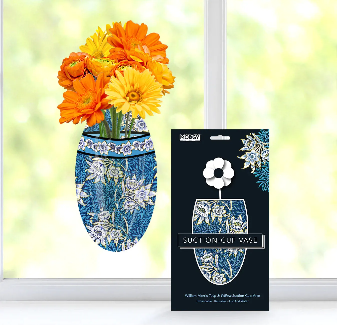 Modgy  Large Suction Cup Vase