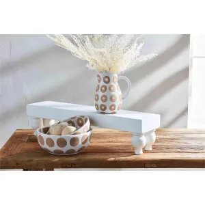 Mud Pie White Footed Board