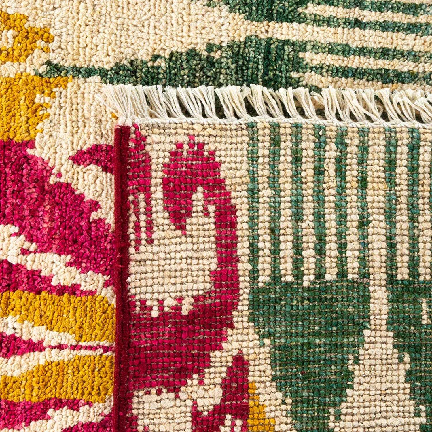 Multicolored Transitional Wool Rug - 9'10" x 14'5"