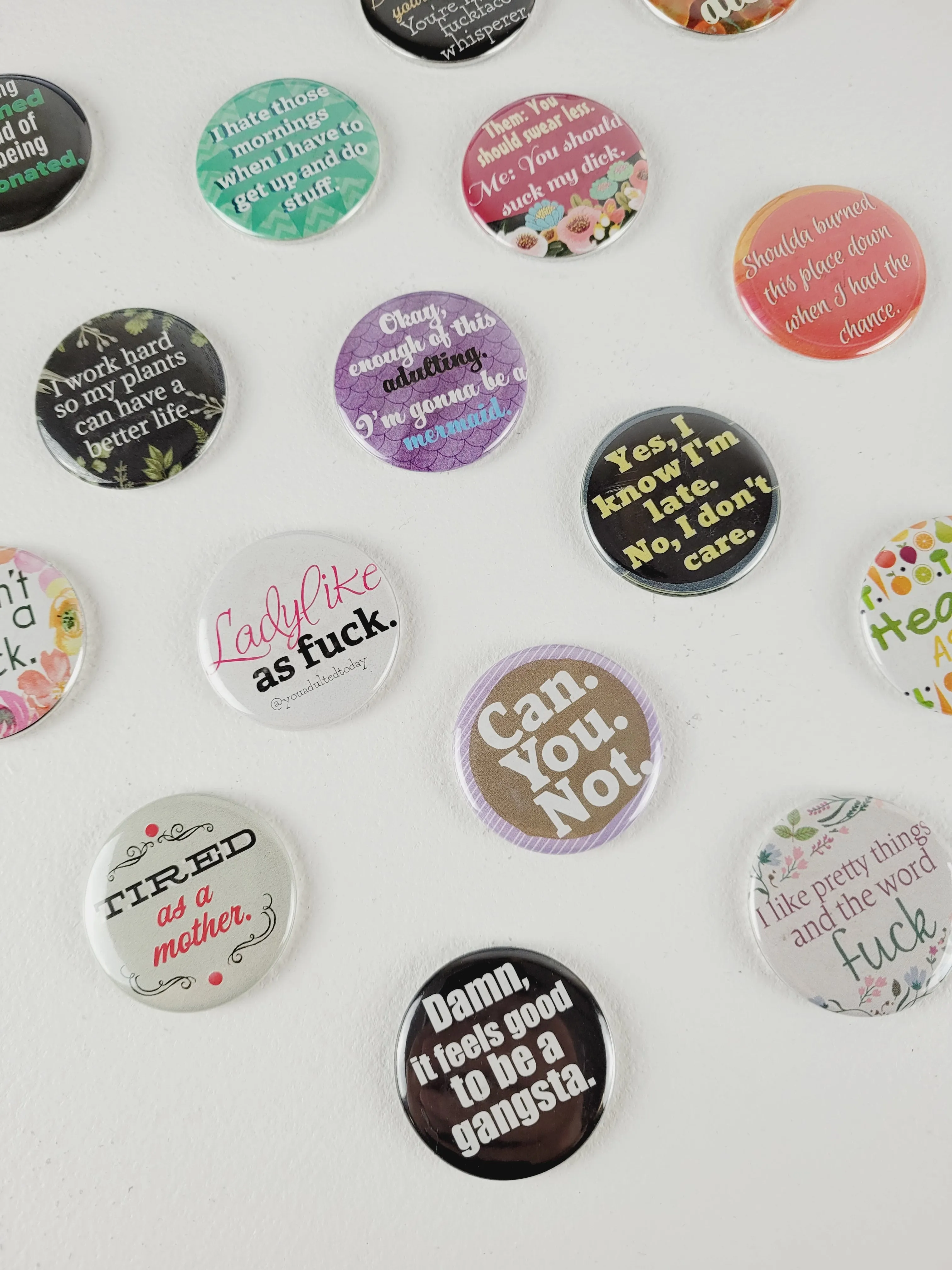Peanut Parade, Round Humor Magnets