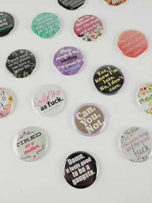 Peanut Parade, Round Humor Magnets