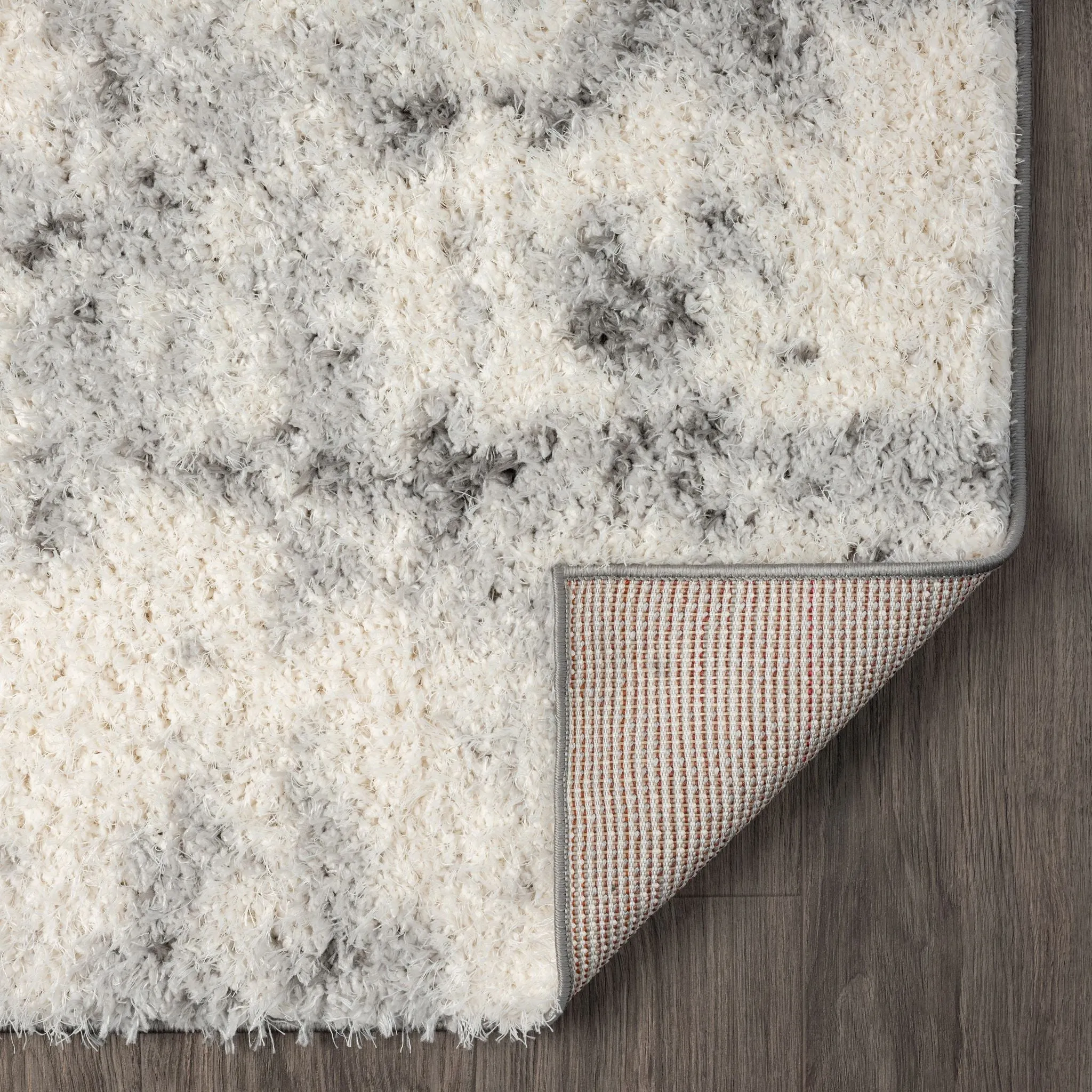 Plushy 389 Ash Runner Rug - Elegant Grey Hallway Runner