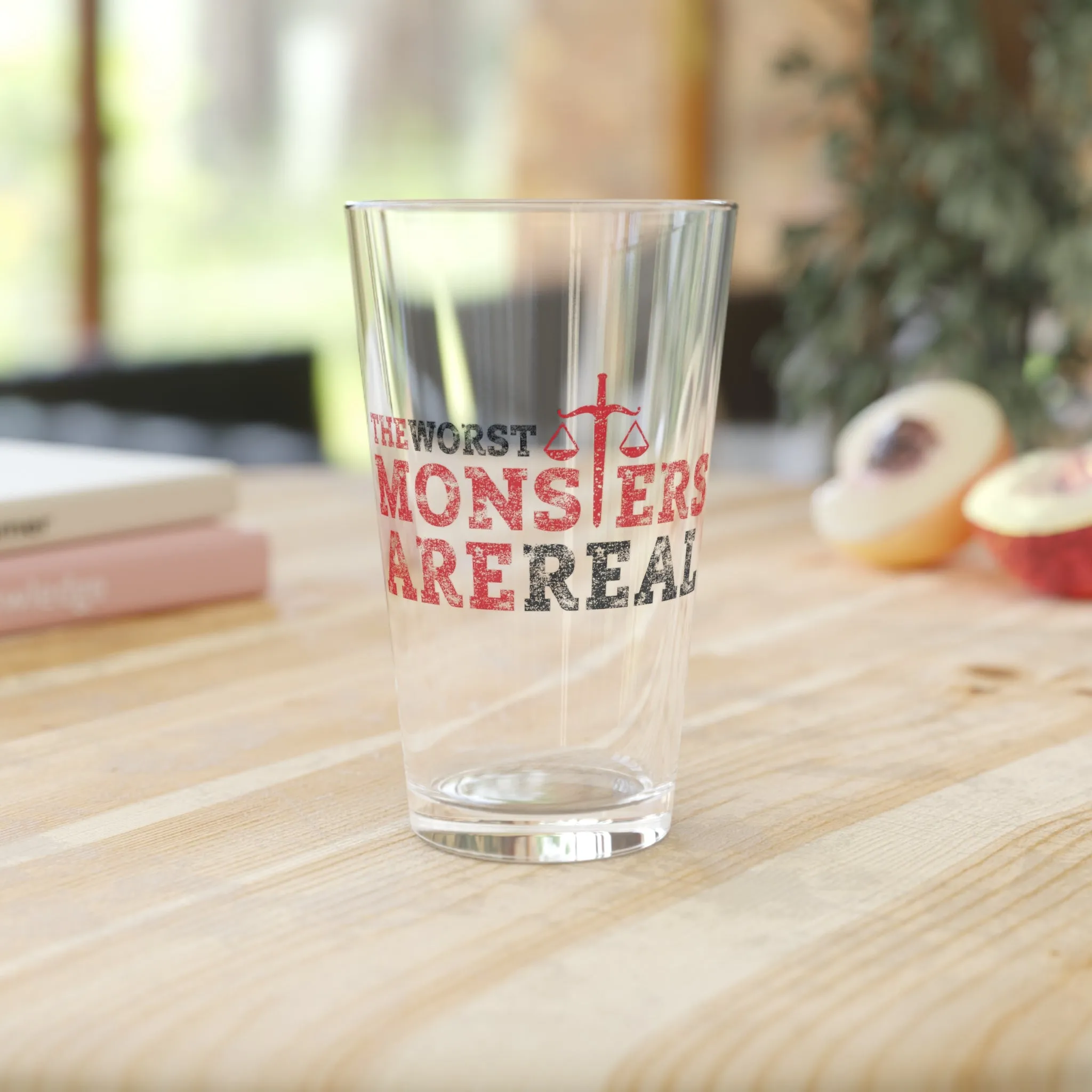 "The Worst Monsters" Pint Glass, 16oz