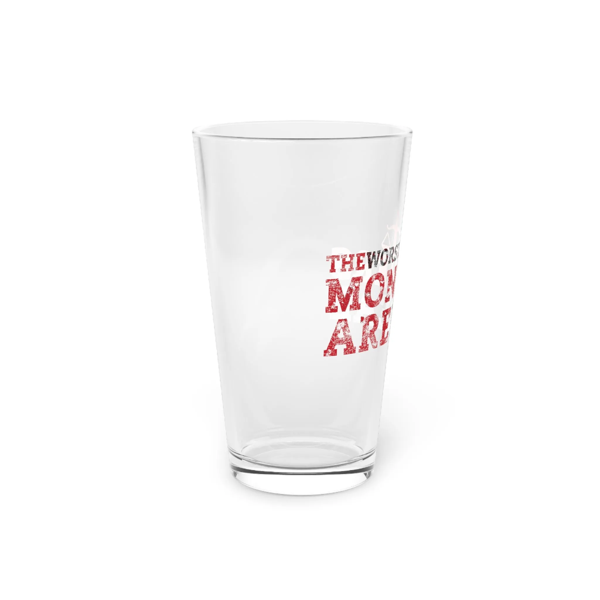 "The Worst Monsters" Pint Glass, 16oz