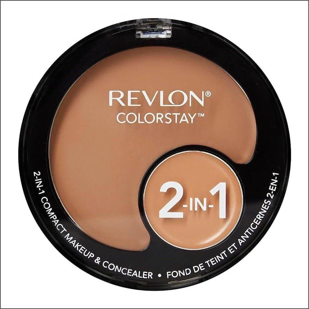 Revlon Colorstay Compact 2-in-1 Foundation & Concealer Compact True Beige