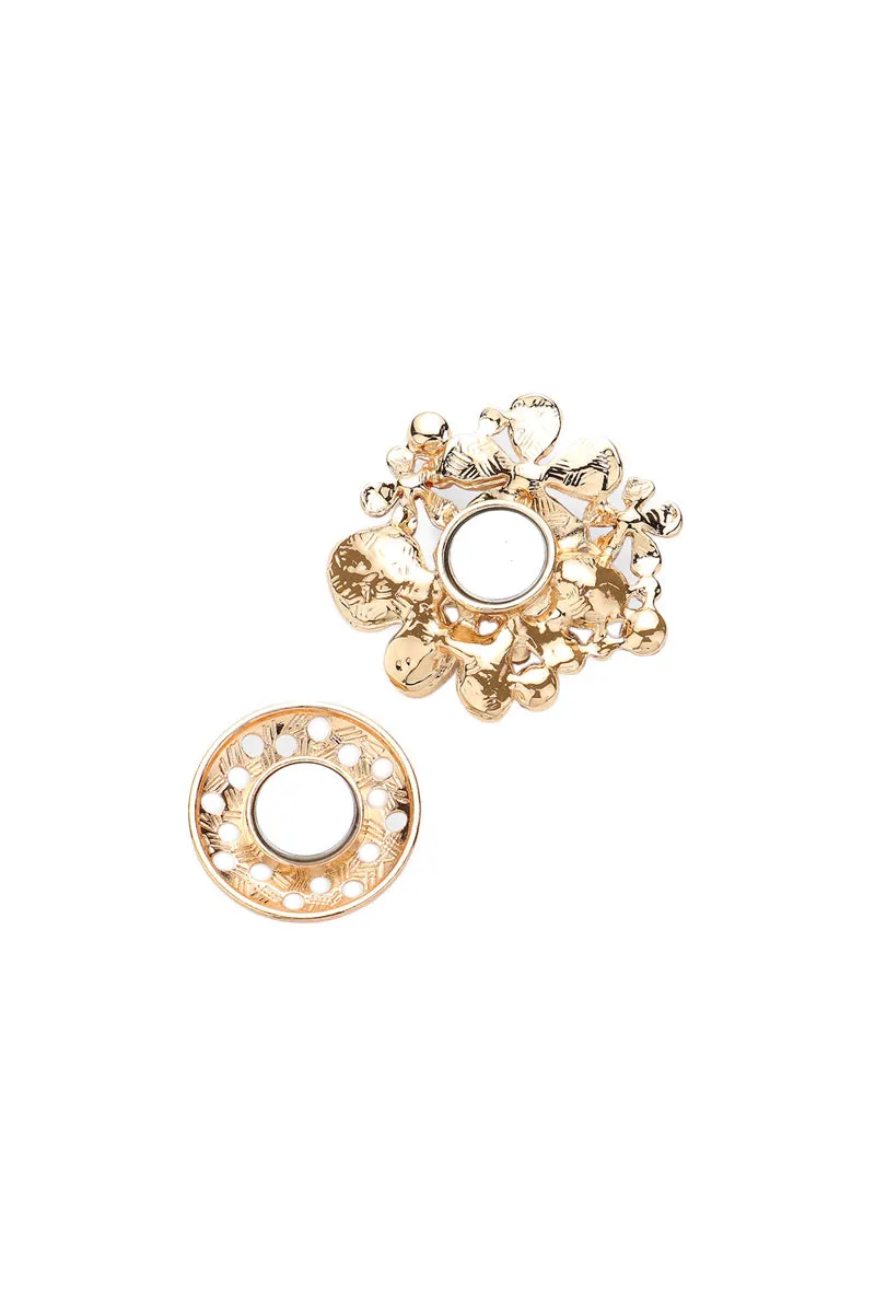 Sparkle Flower Magnetic Brooch