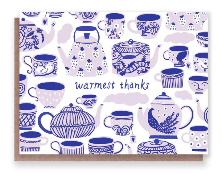 Teapots Thanks Set