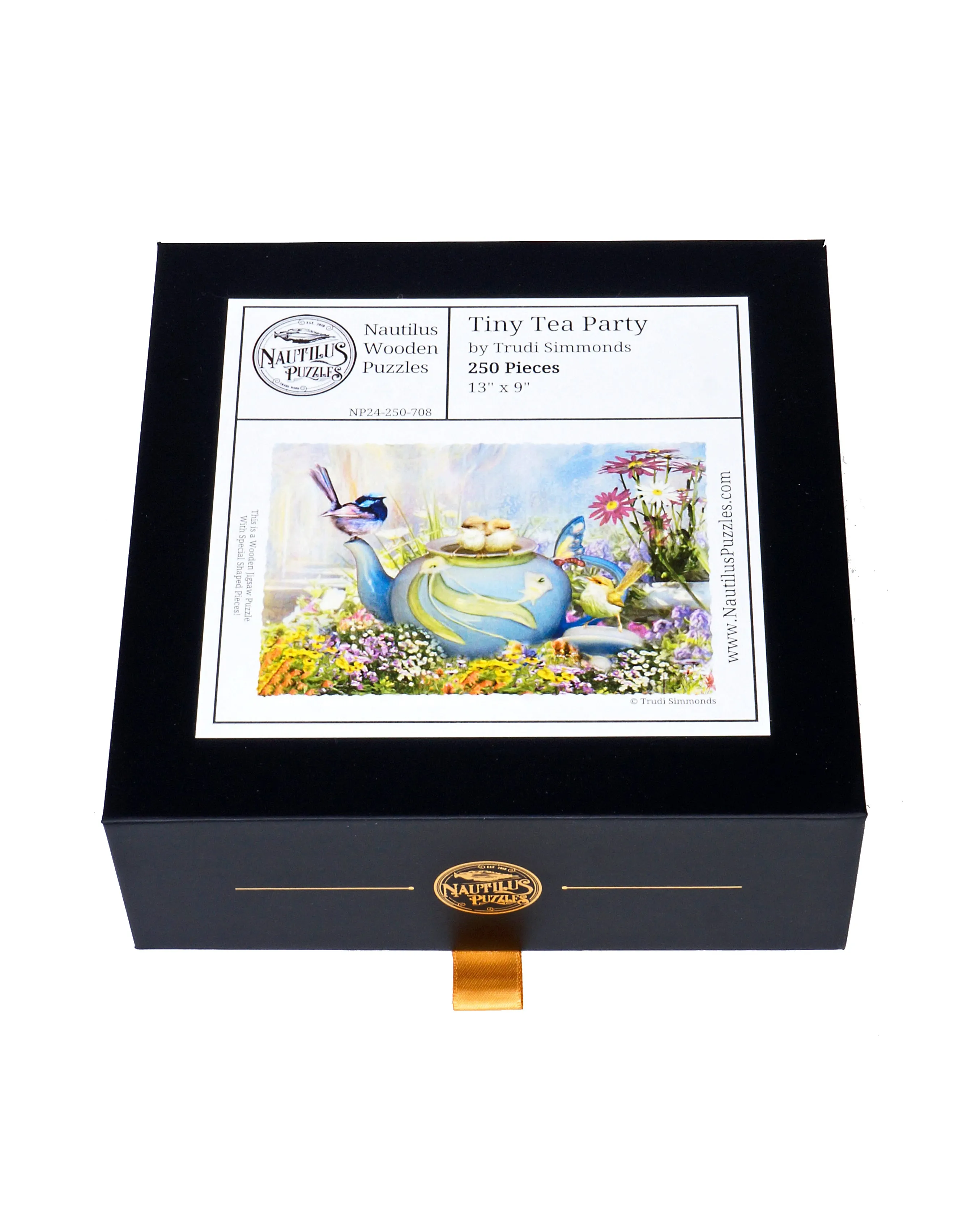 Tiny Tea Party (250 Piece Wooden Jigsaw Puzzle)