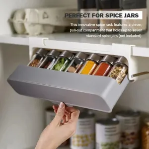 Under-Shelf Spice Organizer (U CARE)