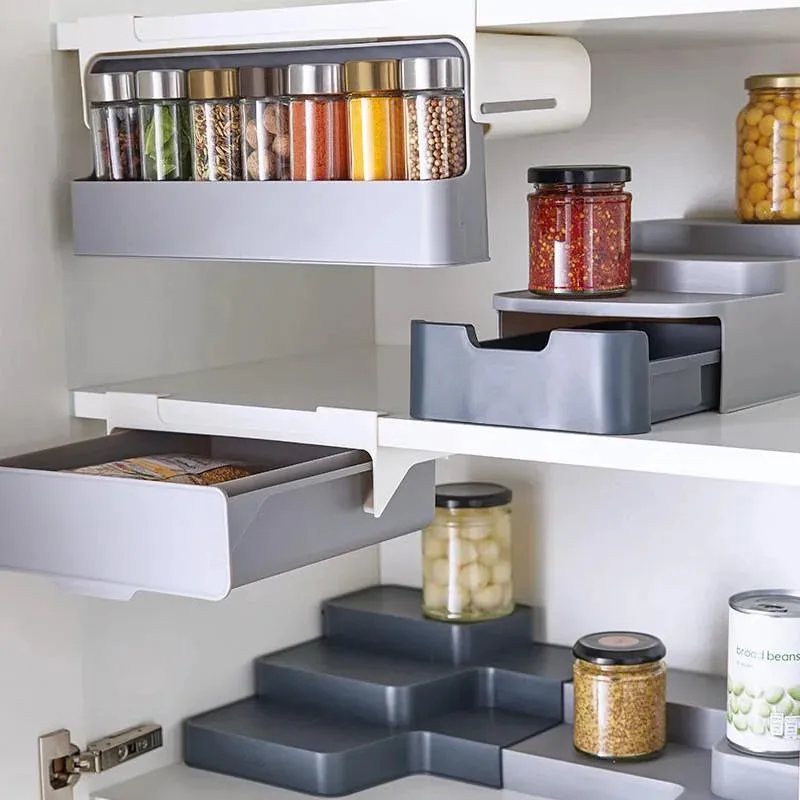 Under-Shelf Spice Organizer (U CARE)