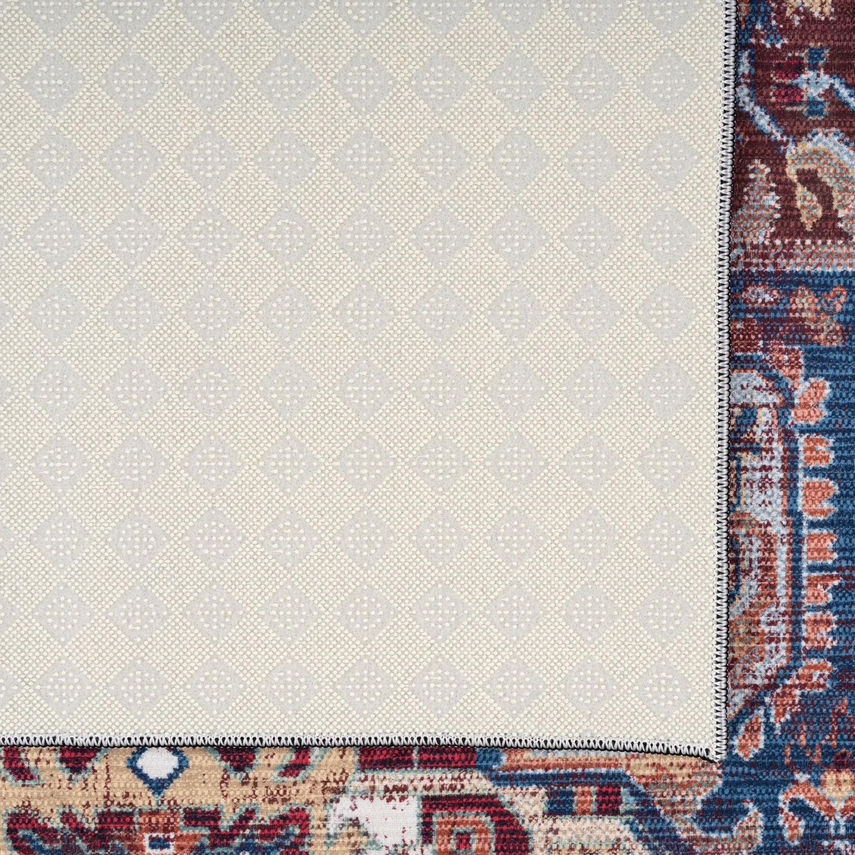 Washable Earthy Vintage Stair Carpet - Bonnie